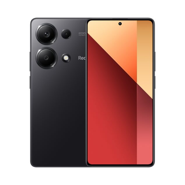Redmi Note 13 Pro 4G in colorazione Midnight Black