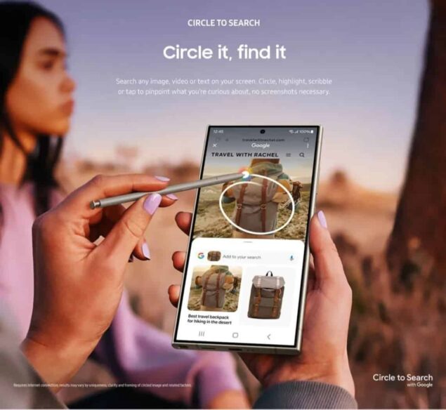 funzionalità IA dei Samsung Galaxy S24
