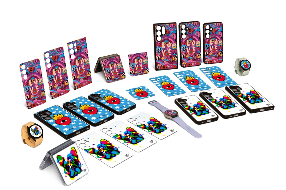 La serie Samsung Galaxy S24 ha anche delle custodie artistiche