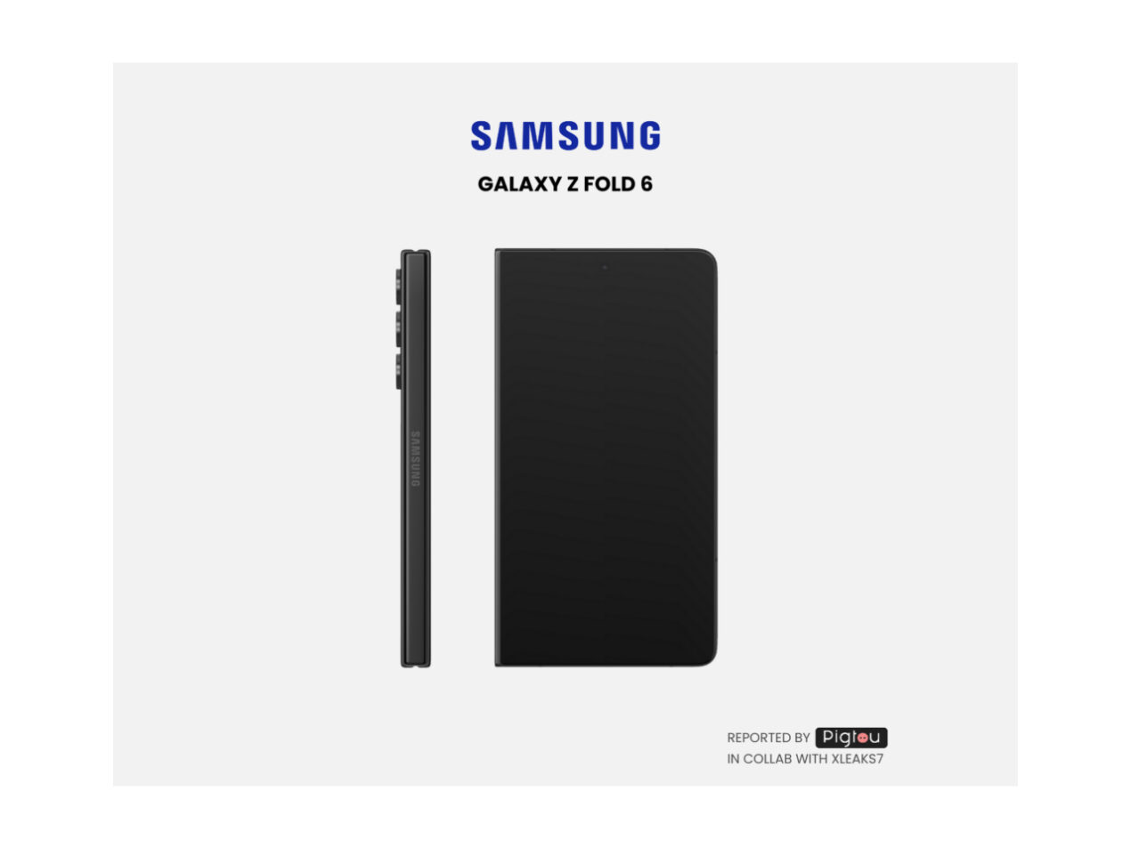 Samsung Galaxy Z Fold6 sembra molto più sottile e più largo del previsto