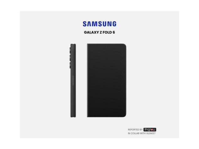 Samsung Galaxy Z Fold6 render brevetto leak
