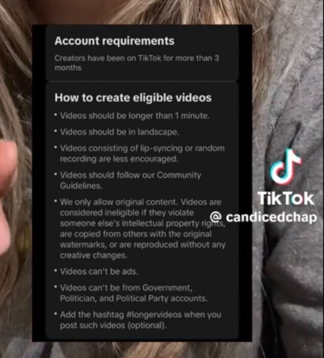 TikTok video orizzontali 2