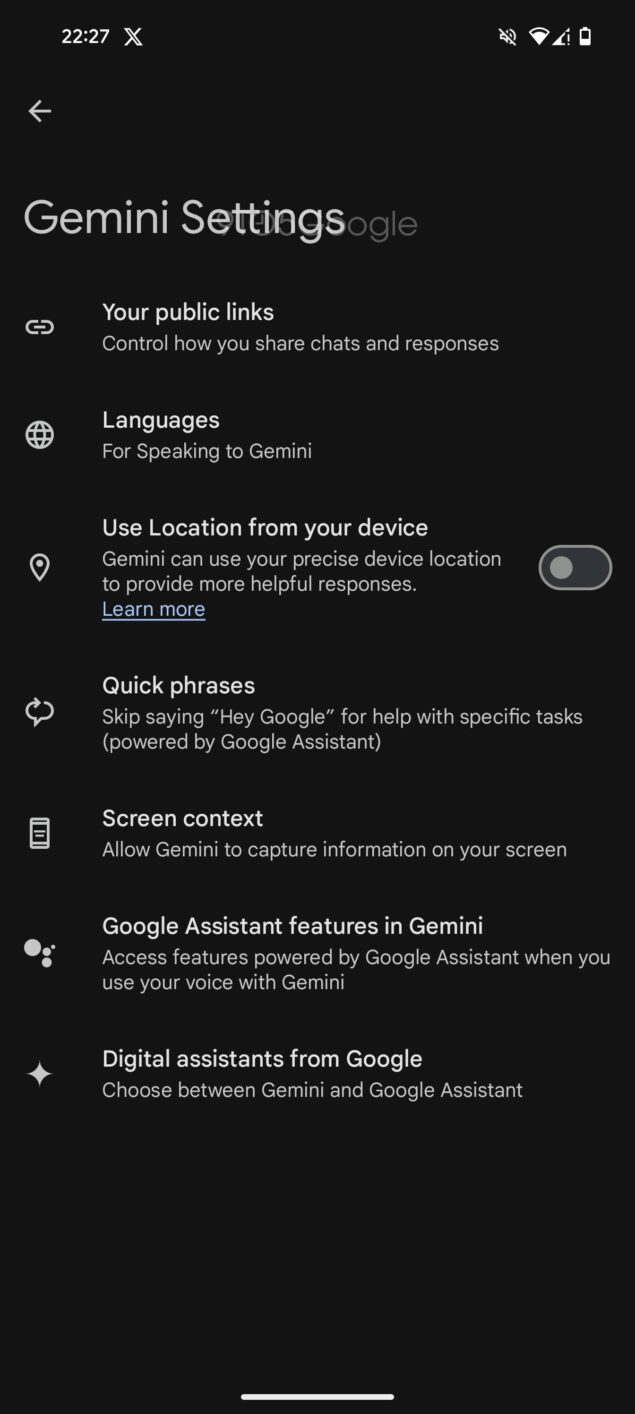 Google Assistant con Bard nuovi nomi