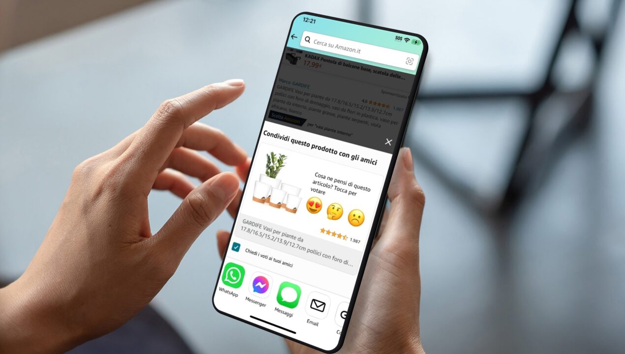 Amazon lancia Chiedi ad un amico per ricevere consigli sugli acquisti via app