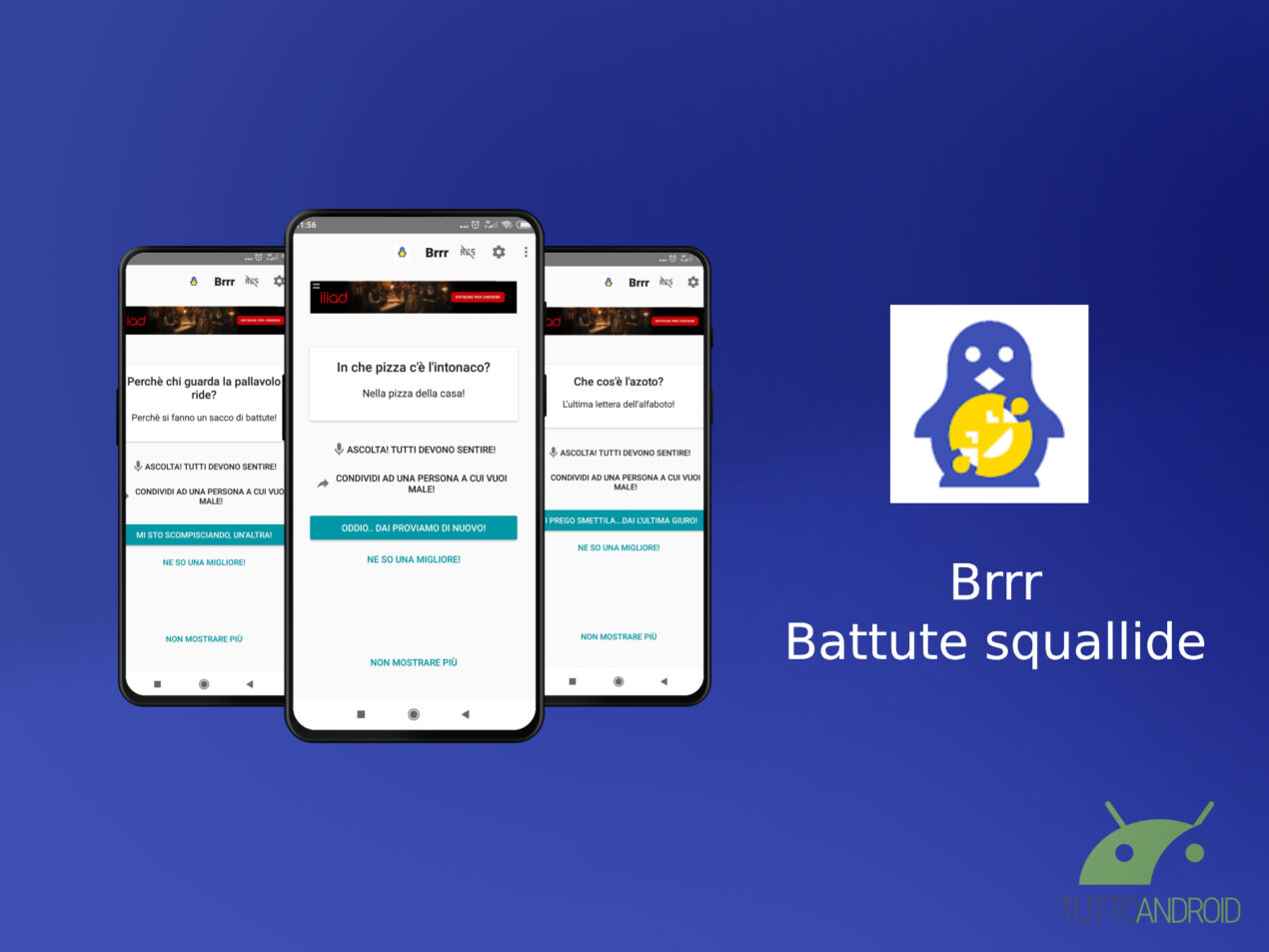 Battute Squallide è l'app perfetta per rovinare la vita del prossimo