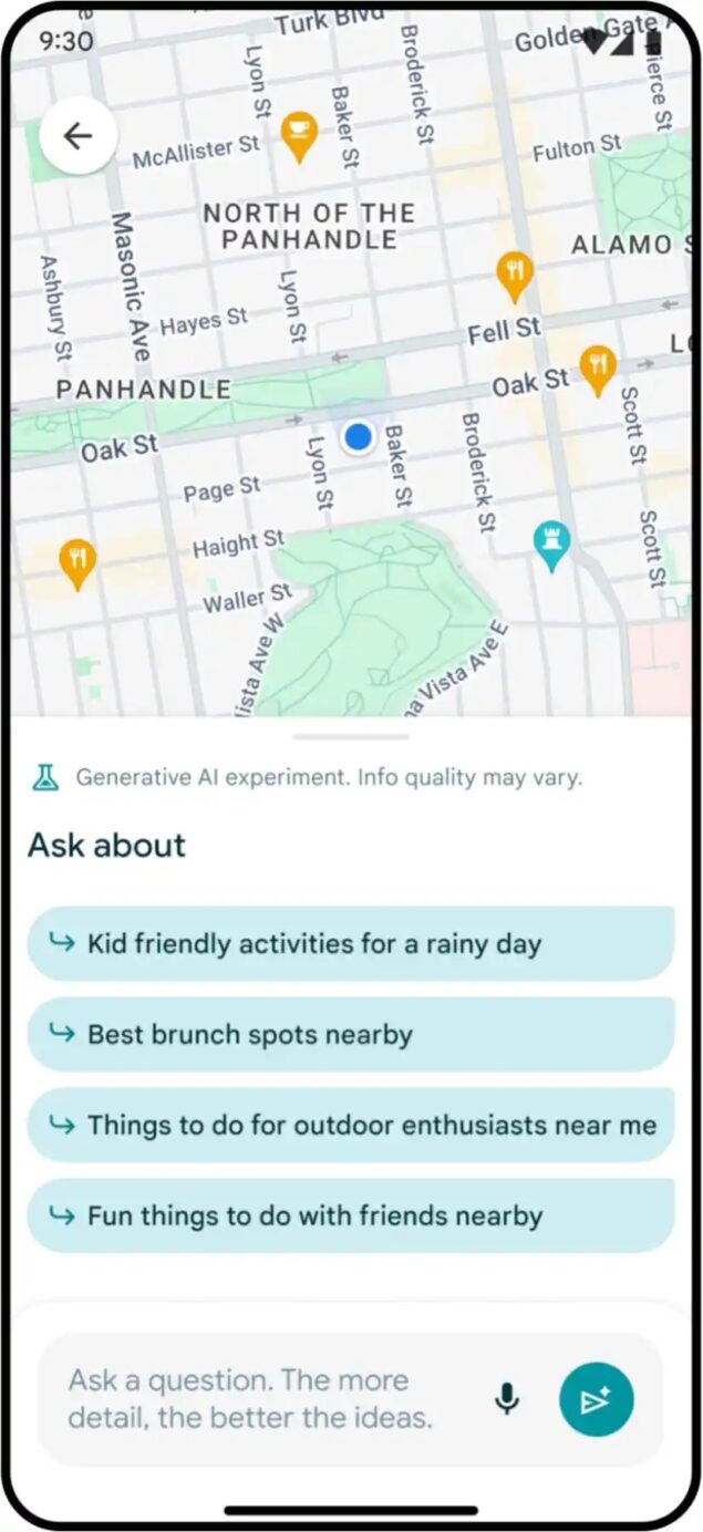 Google Maps ricerca con IA 1