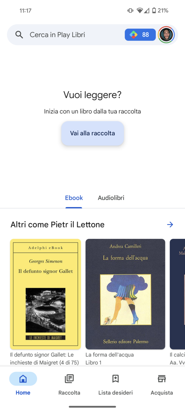 Google Play Libri redesign 1