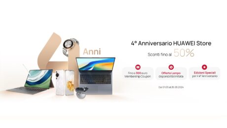 offerte Huawei Store quarto anniversario