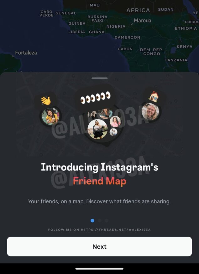 Instagram Friend Map 1