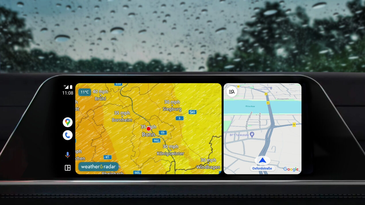 Meteo & Radar porta su Android Auto tante novità