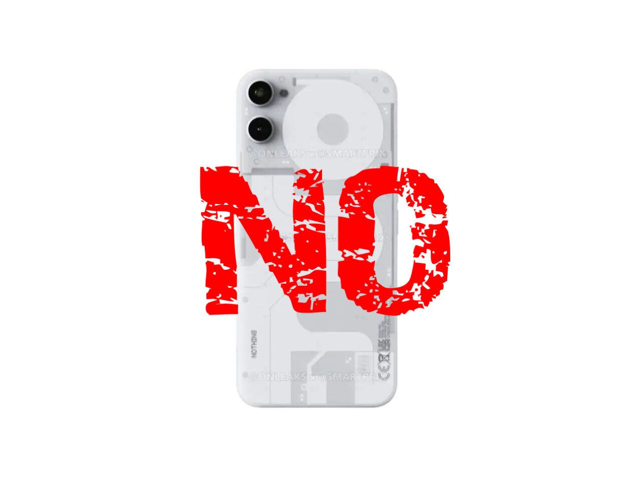 Nothing Phone (2a), @OnLeaks fa marcia indietro sull'attendibilità delle immagini