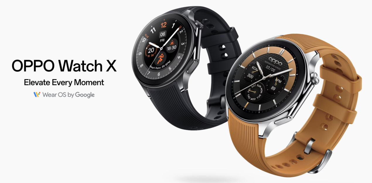 OPPO Watch X ufficiale con design e specifiche tecniche familiari