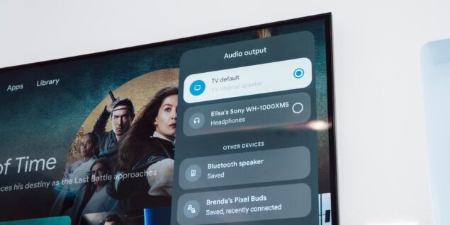 Chromecast con Google TV nuovo commutatore audio