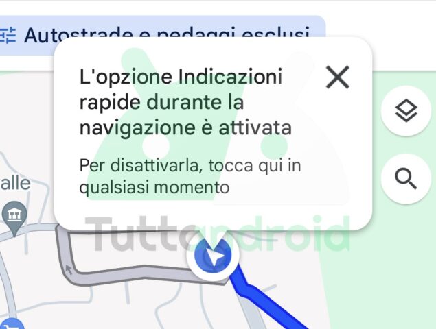 Google Maps indicazioni rapide navigazione