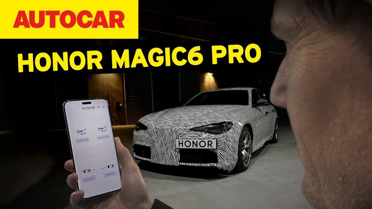 HONOR Magic6 Pro può essere utilizzato per spostare un'auto con gli occhi