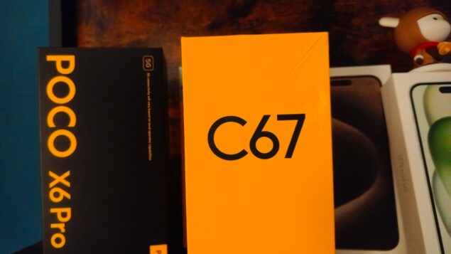 realme c67 luce spenta