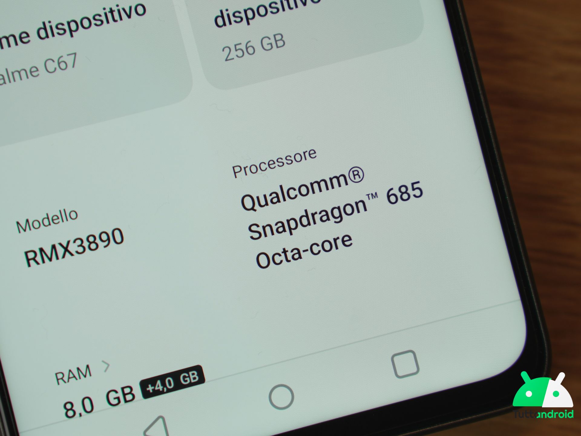 hardware realme c67
