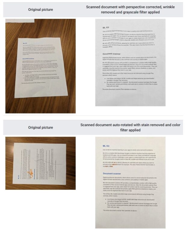 Scanner di documenti Google Drive funzioni