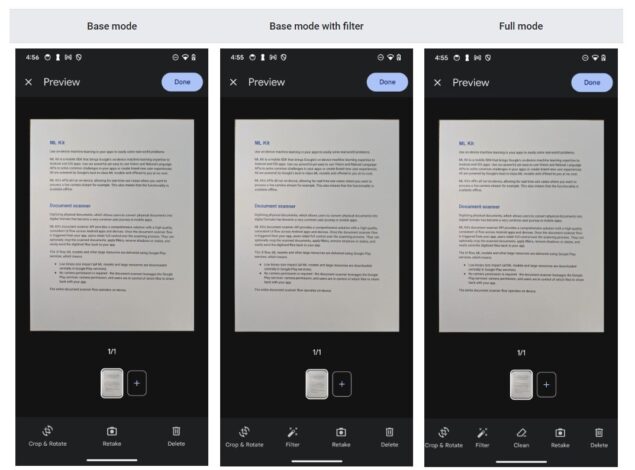 Scanner di documenti Google Drive funzioni