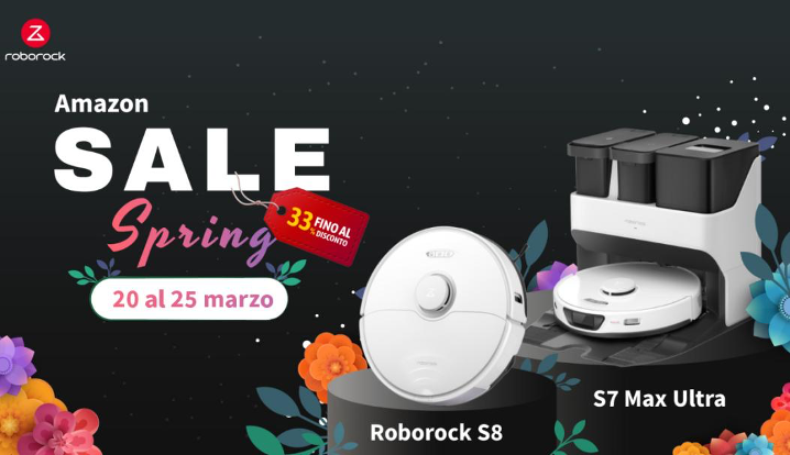 Offerte di Primavera Amazon: fino a 400 euro di sconto su questi due prodotti Roborock