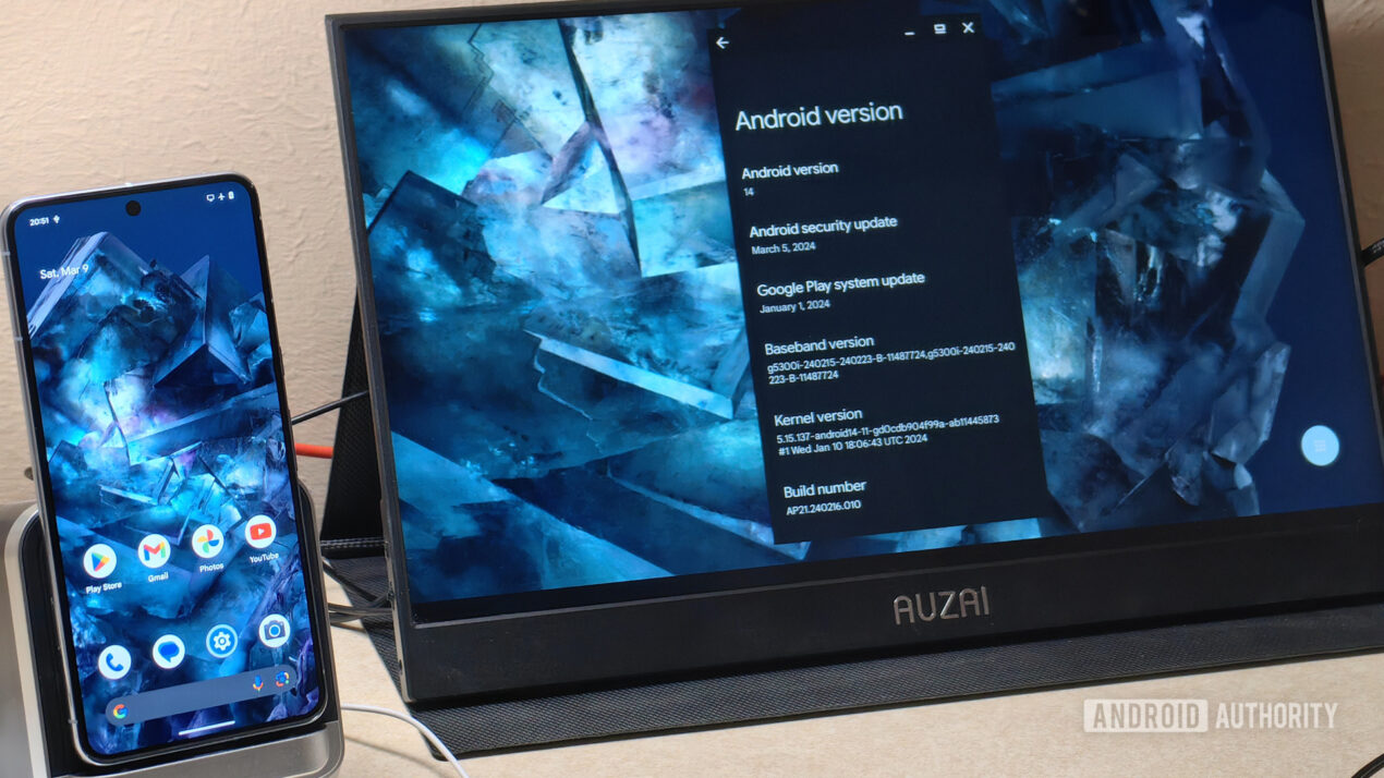 Android desktop mostra il suo volto: trapelate alcune immagini dell’interfaccia completa