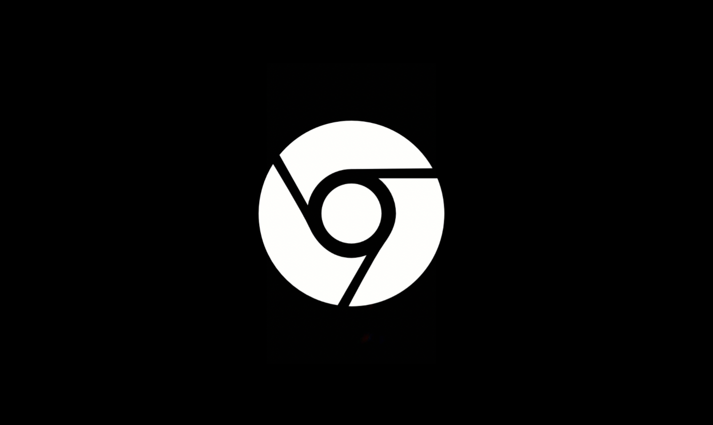 google chrome dark logo