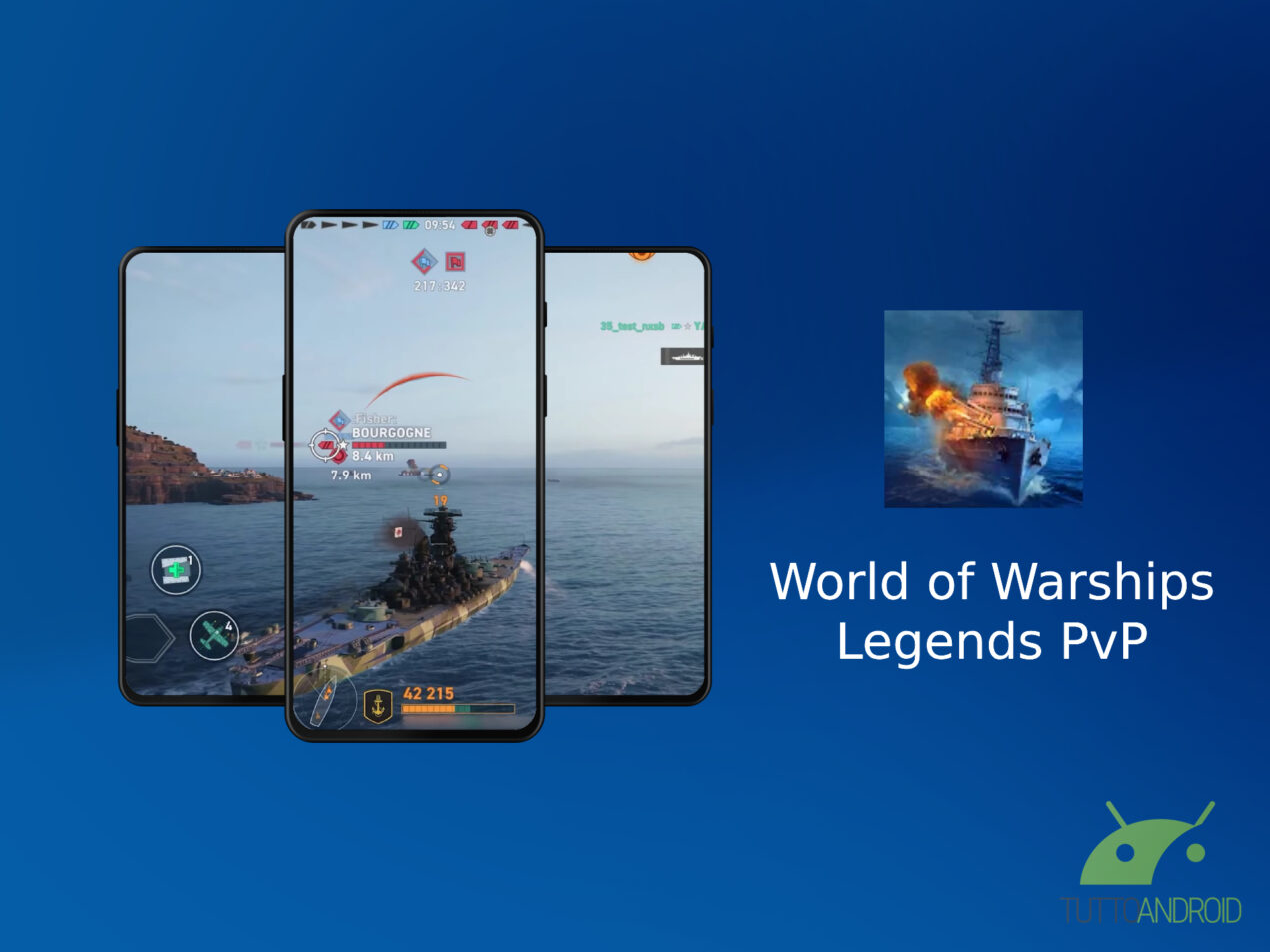 World of Warships Legends offre epiche battaglie navali PVP su Android