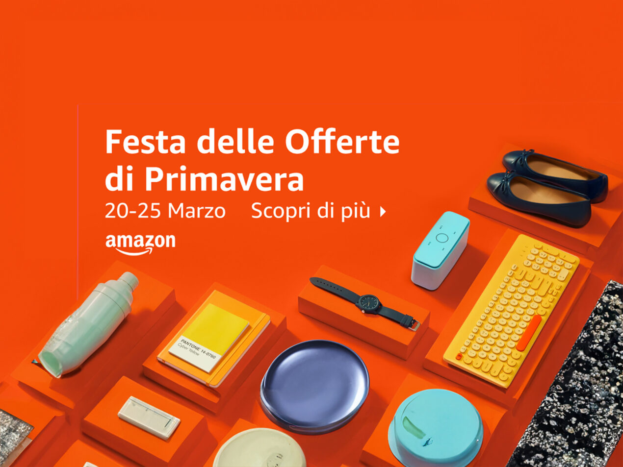 A mezzanotte inizia la Festa delle Offerte di Primavera di Amazon: come seguire l'evento