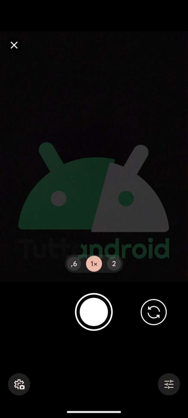 Google Messaggi fotocamera di sistema