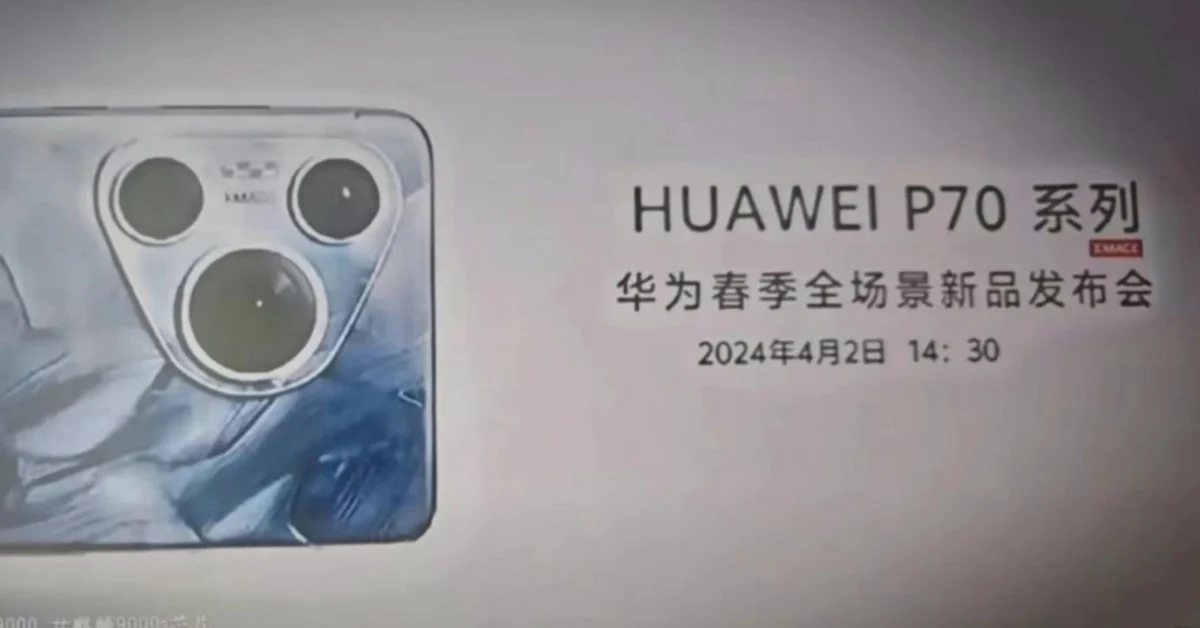 Huawei P70 leak data di lancio