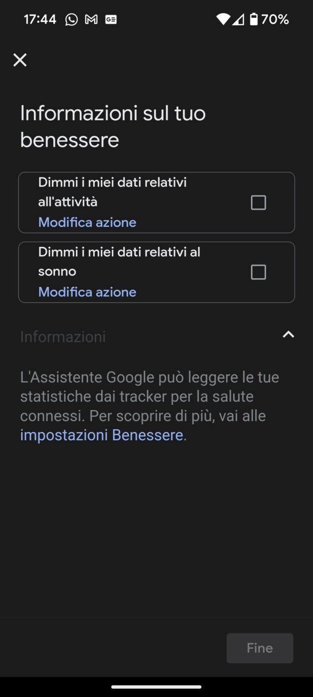 App Google Home routine Fitbit 2