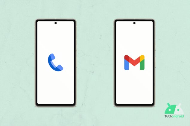 Google Telefono e Gmail