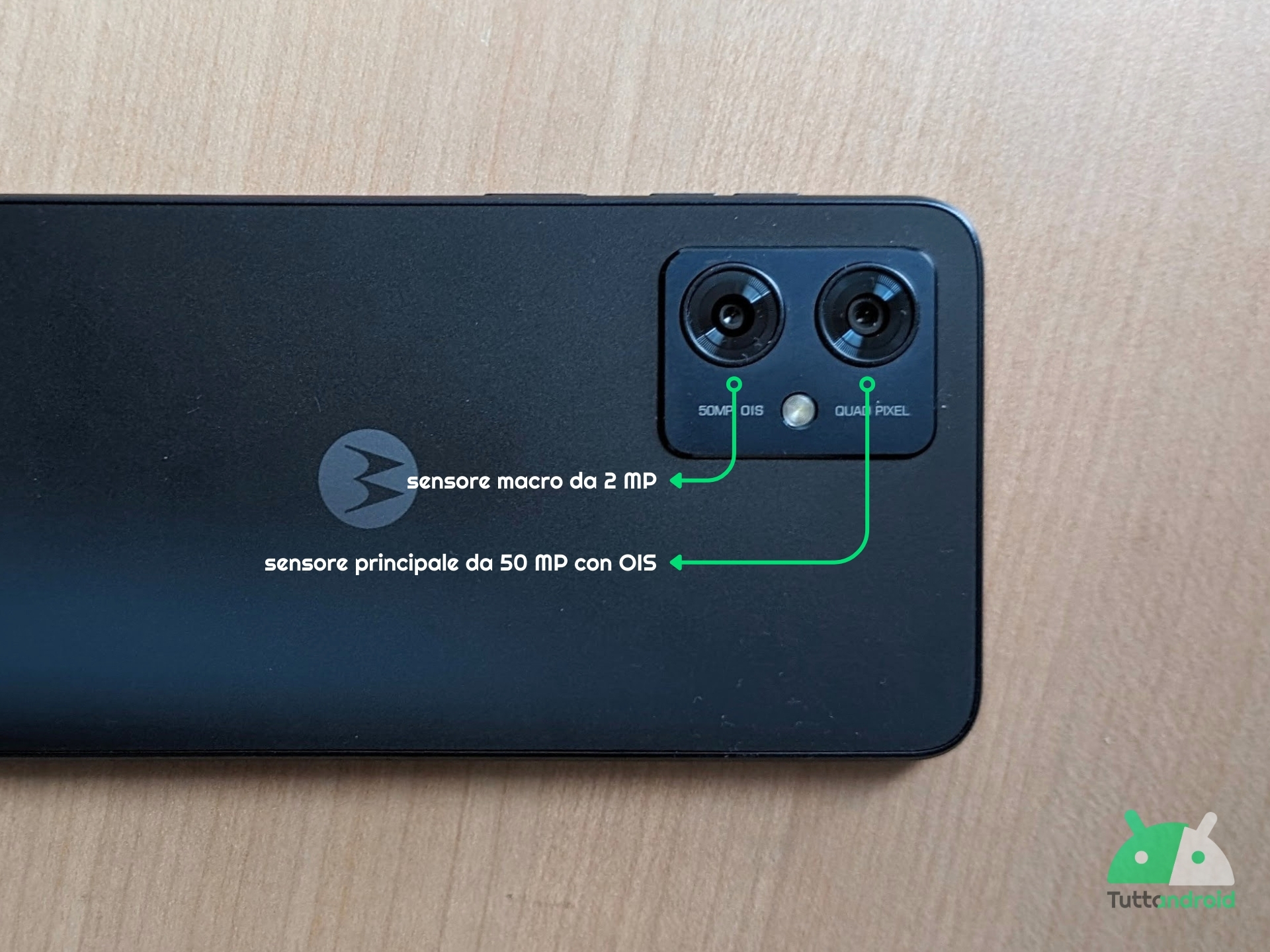Motorola Moto G54 5G - comparto fotografico principale