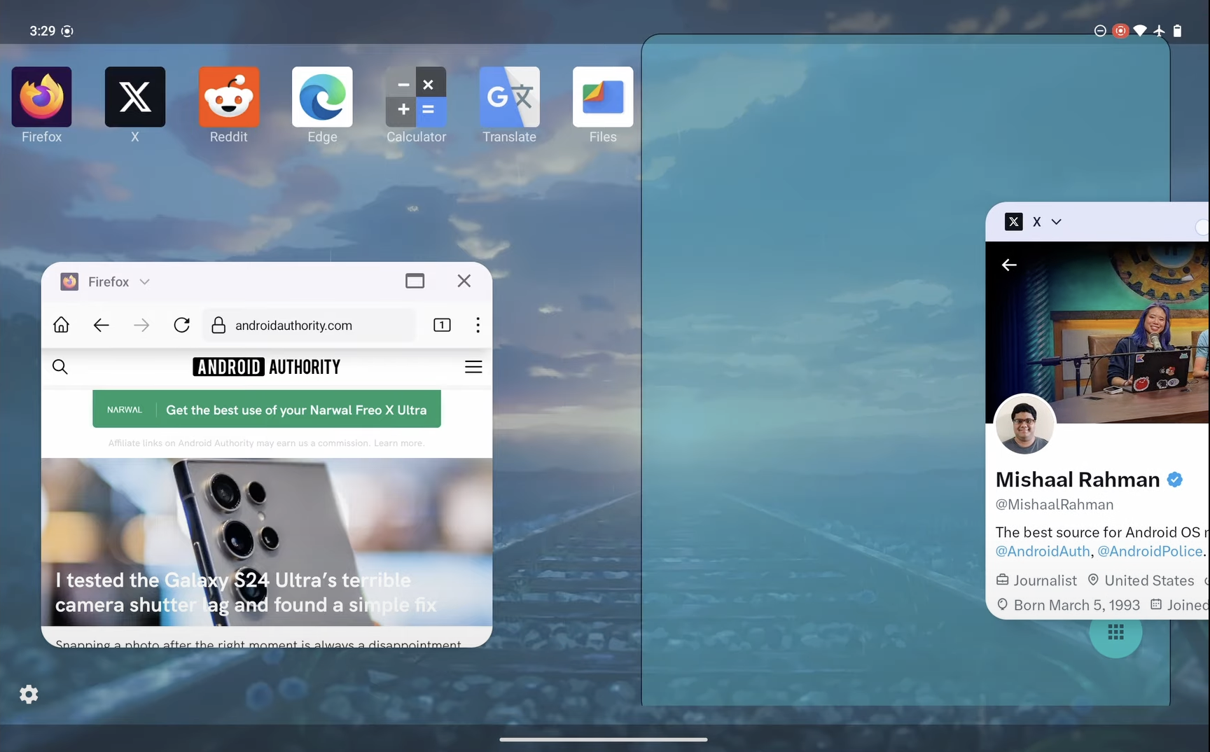 Android 15 desktop mode