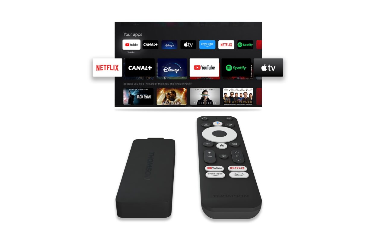 Se cercate Google TV ora c'è anche Thomson Streaming Stick 140G
