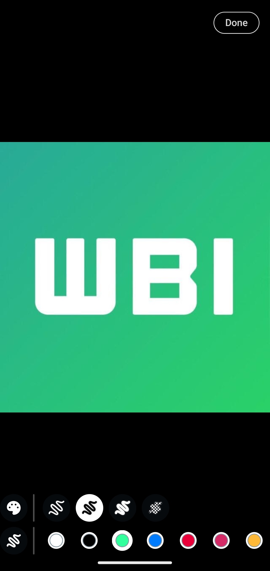 WhatsApp beta riprogettazione editor disegno