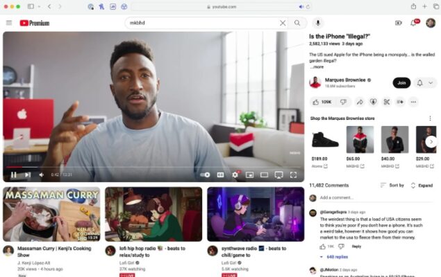 Youtube web nuovo design 1