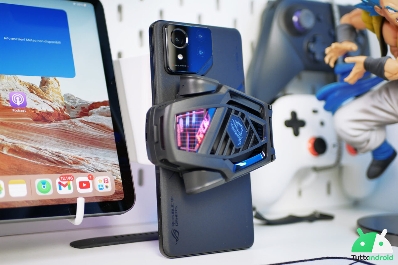 Design, caratteristiche e accessori dell’ASUS ROG Phone 9 Pro, il più potente della serie