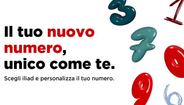 Iliad personalizzazione numero