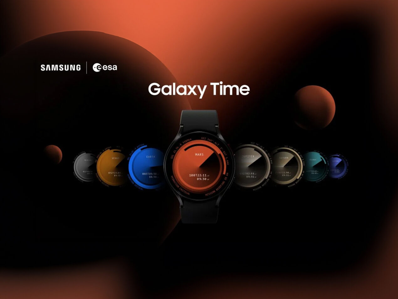 Con il nuovo quadrante di Samsung potete sapere l'ora sugli altri pianeti (download)
