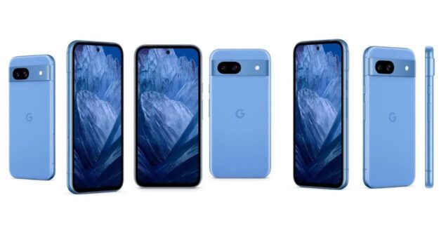 Google Pixel 8a render colorazioni