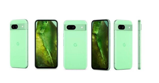 Google Pixel 8a render colorazioni