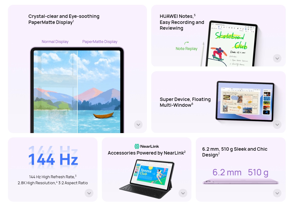 Huawei matepad 11-5 S caratteristiche