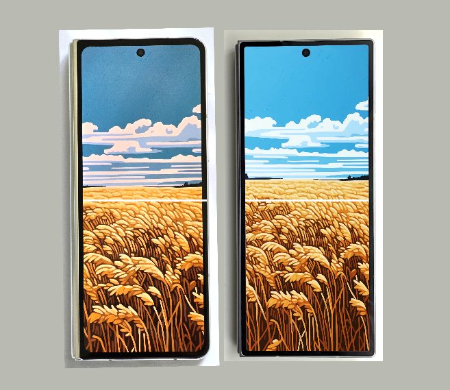 Samsung Galaxy Z Fold6 frontale leak