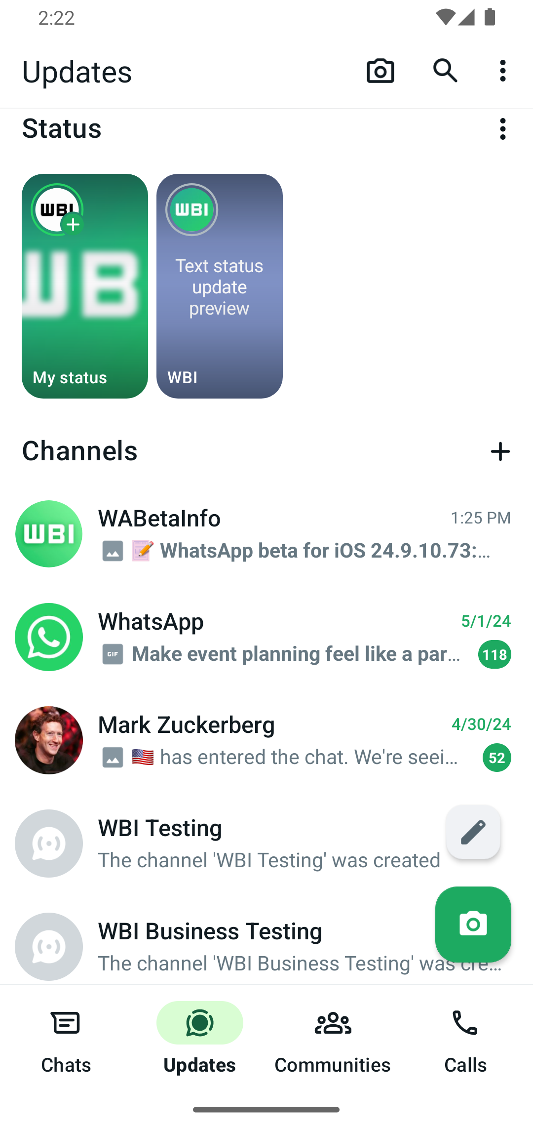 WhatsApp Beta