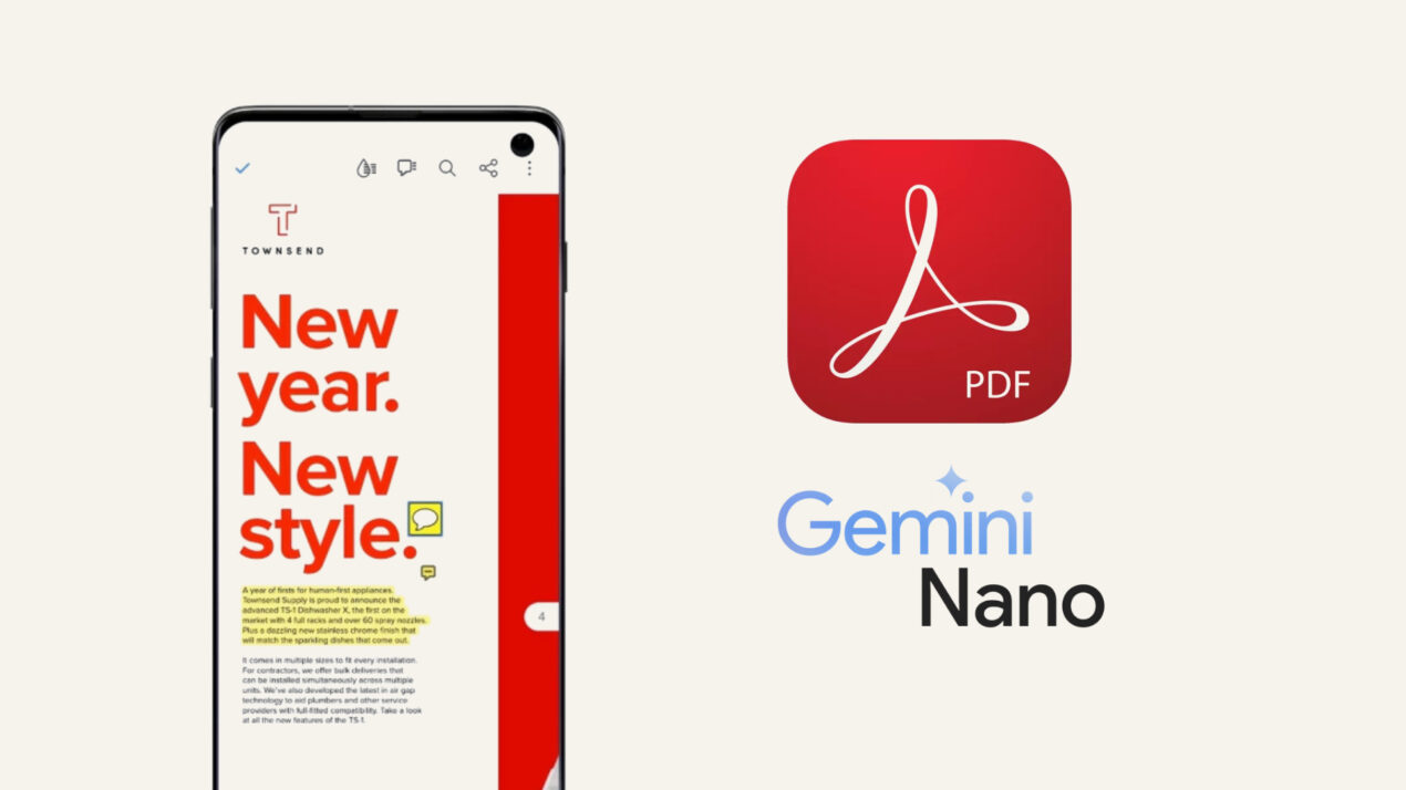 Adobe Acrobat presto più intelligente su Android grazie all'AI