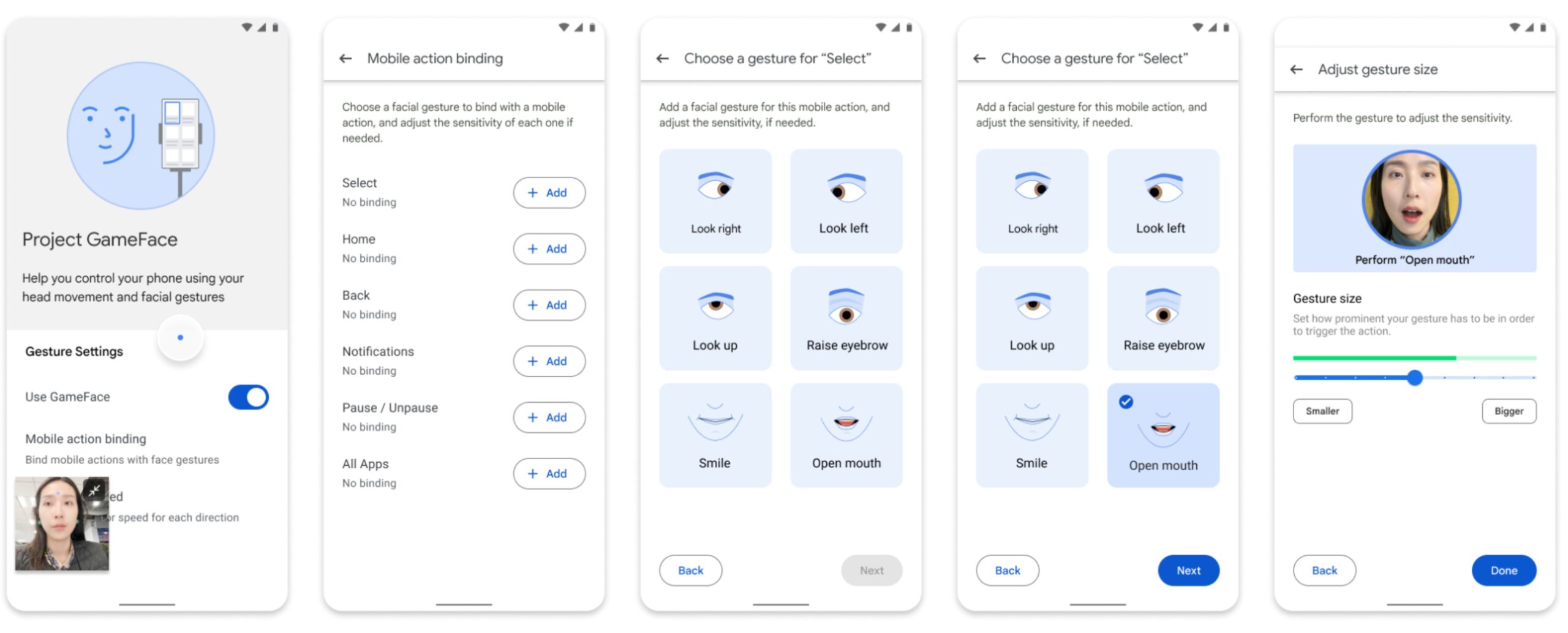 Google Project Gameface