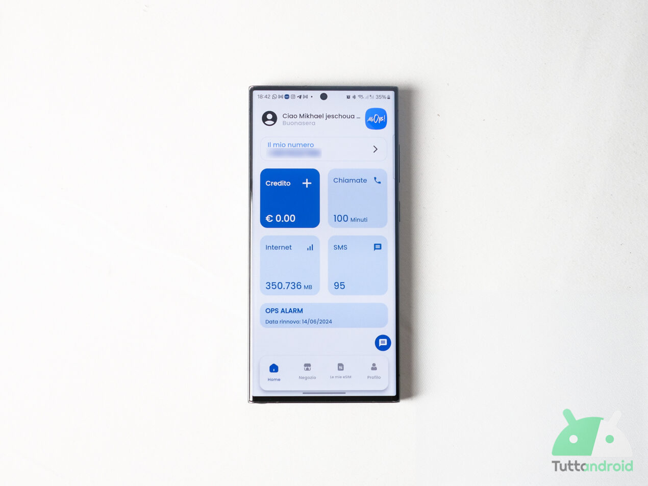 Ops! Mobile, l'operatore che parte da 2€ al mese, ora ha la sua app ufficiale