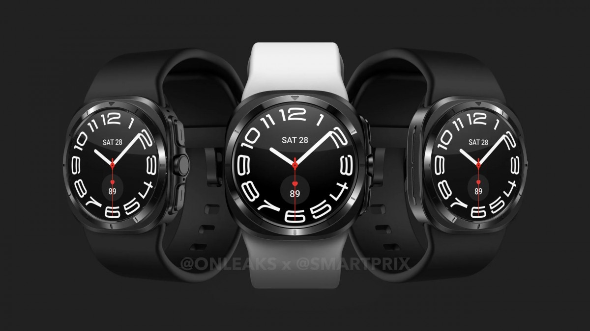 Render dei nuovi samsung Galaxy Watch 7 e Galaxy Watch X (rumor)