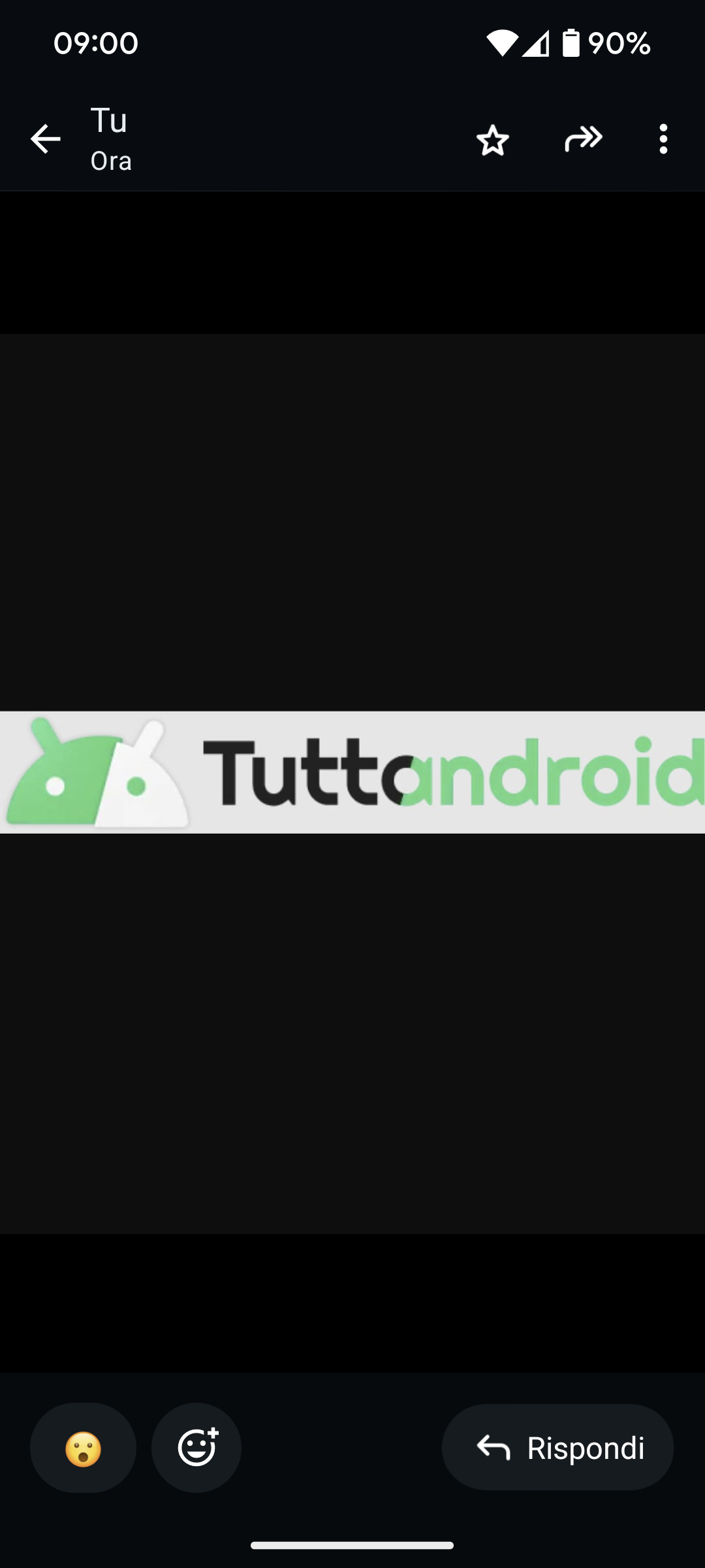 WhatsApp beta reazioni e risposte contenuti multimediali